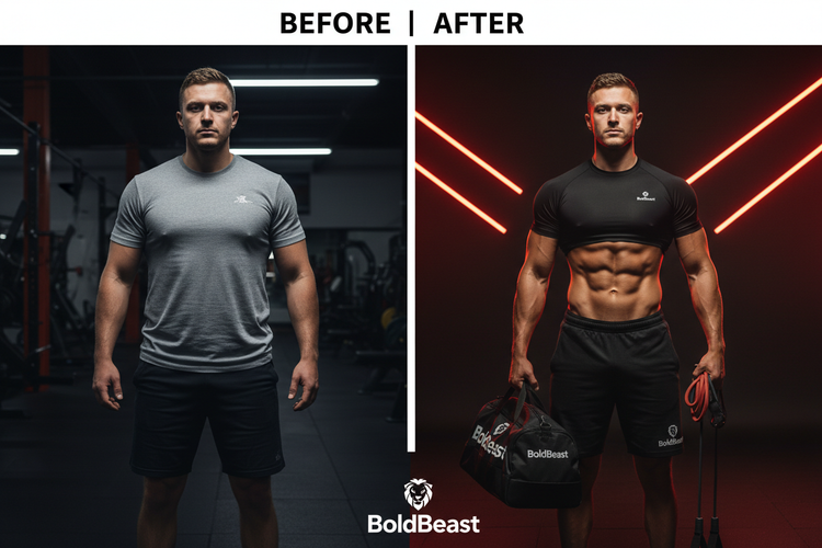 BoldBeast Before & After Transformation